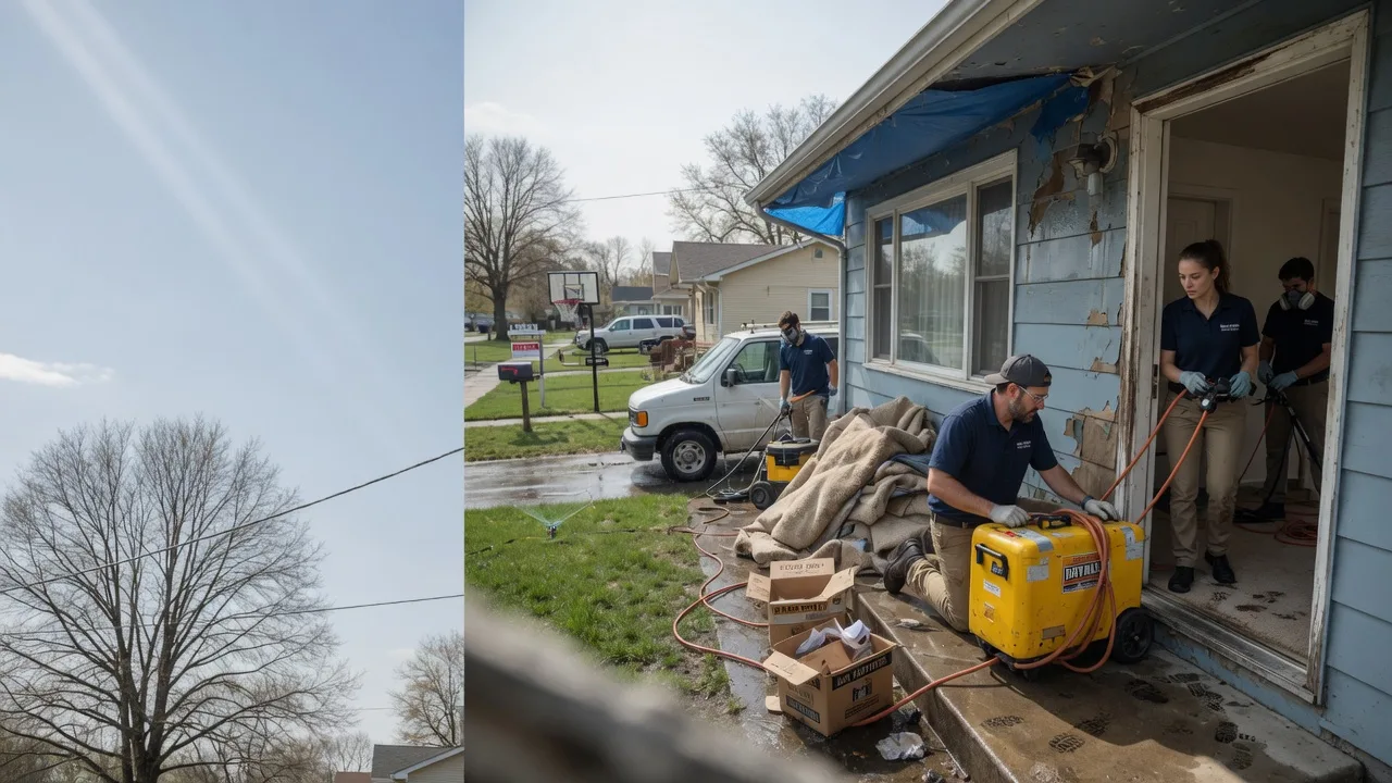 Basement Flood Cleanup in Hunter, AR near me